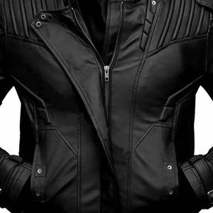 Veste en cuir pour hommes, veste en cuir PU pour femmes, vestes pour hommes, cuir de vachette de qualité supérieure - Product Image 2