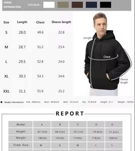 Sweats à capuche 100% coton imprimés personnalisés pour hommes doux et confortables sweats à capuche vierges Logo décontracté couleur unie hiver toutes les tailles disponibles - Product Image 6