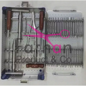 Extracción de tornillos rotos Juego ortopédico Extracción de tornillos Instrumentos quirúrgicos - Product Image 1