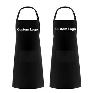 Acheter en gros Tabliers à rayures imprimés avec tablier de chef commercial avec logo personnalisé pour la cuisine, la cuisine, la peinture de restaurant - Product Image 2