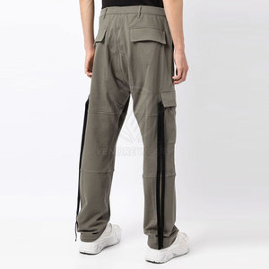 Pantalones cargo informales ligeros para hombre al por mayor, ropa deportiva de verano, 100% algodón - Product Image 4