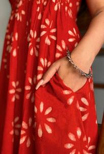 Vestido indio de algodón hecho a mano, regalo de boda personalizado para novia, vestido de fiesta elegante para mujer, Vestido de playa de verano, regalo para ella - Product Image 3