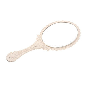 Miroir à main décoratif pour la maison classique en laiton en métal miroir à main miroir de maquillage pour le camping voyage à prix compétitif - Product Image 5