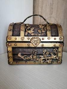 Boîte en bois d'acacia antique boîte de super qualité pour bijoux boîte à bijoux unique pour la maison et les bijoux antiques - Product Image 6