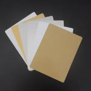 Metaleks 1mm Thick Glossy/Matte White HD Metal Prints Sublimation Aluminum Plate for Heat Press