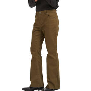 กางเกงสเวตเตอร์ของผู้ชายกางเกงขาบานคอตตอน100% ปักโลโก้ขาซ้ายกางเกงของผู้ชาย - Product Image 3