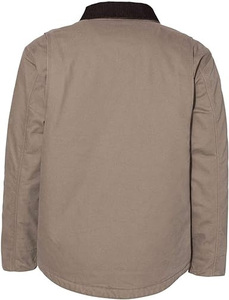 New Fashion Style Men Custom Logo Design <b>Jackets</b> Zip up Canvas Breathable <b>Jacket</b> - Product Image 2