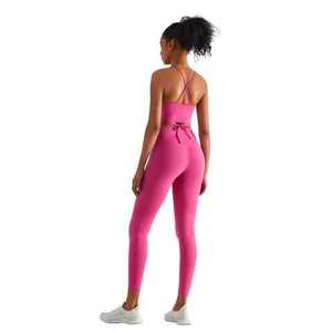 Ensemble de Leggings sans couture de qualité supérieure, ensembles de sport de Fitness pour femmes, séchage rapide, ensemble de Leggings respirants, vêtements de Yoga - Product Image 2
