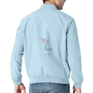 Chaqueta de invierno Mezcla de lana y cuero Estilo universitario personalizado Ropa de calle Prendas de abrigo Cálido y elegante Chaqueta de moda de invierno para hombres - Product Image 2