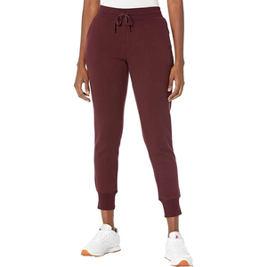 Ropa de calle Pantalones de chándal ajustados de moda Pantalones de chándal de algodón para mujer con bolsillos laterales personalizados - Product Image 1