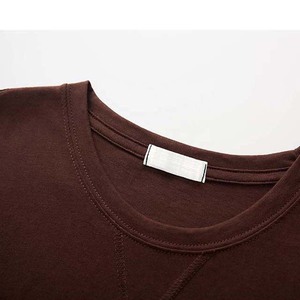 Venta al por mayor Fabricación Logotipo personalizado Slim Fit Algodón Cuello redondo Hombres Gimnasio Fitness Entrenamiento Camisetas Pantalones cortos Manga High Street Style - Product Image 3