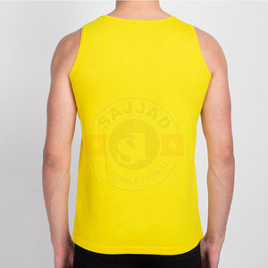 Men's Tank <b>tops</b> Bodybuilding gym tank <b>top</b> Solid Cotton Man Sport - Product Image 2