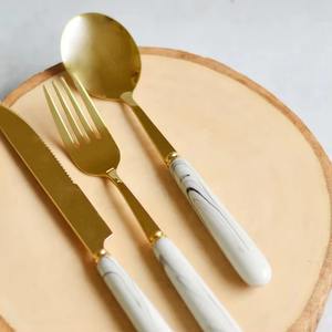 Haute Poli Partyware Couverts Ensemble En Acier Inoxydable Premium Looks Qualité Argenterie 100% Écologique De L'Inde - Product Image 5