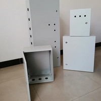 Armoire de distribution électrique extérieure en acier galvanisé OEM ODM, coffret de compteur électrique IP55, couleur personnalisée