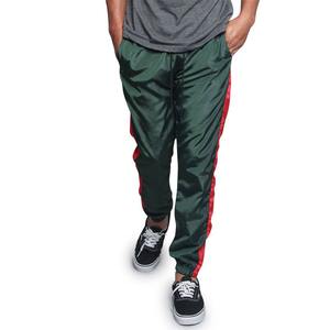 กางเกงกีฬาขาตรงของผู้ชายระบายอากาศได้น้ำหนักเบาแห้งเร็วกางเกงกันลมกางเกงเอวสูงสตรีทแวร์ OEM ตัวเลือก - Product Image 3