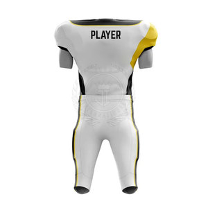 Uniforme de Fútbol Americano Personalizado de Estilo Único, Uniforme de Equipo Nacional de Fútbol Americano, Transpirable, de Manga Corta, de Alta Calidad - Product Image 2