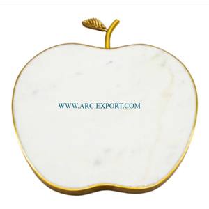 Tapis et tampons en marbre Apple Design Sous-verres de cuisine d'hôtel Sous-verres personnalisés de taille personnalisée avec effet de maison Utilisation commerciale - Product Image 5