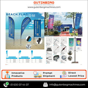 Best Quality Custom Weatherproof Lightweight Hanging Standee Banners New Stock Arrival for Election Promotion Business Gift - Product Image 2