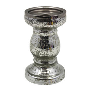 เชิงเทียนขนาดเล็กสไตล์หรูหราสีทองและเชิงเทียนอลูมิเนียมตกแต่งงานแต่งงานและคริสต์มาสสำหรับตกแต่งเทียน - Product Image 3