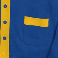 Cardigan en tricot rétro de style universitaire personnalisé de haute qualité pour hommes, hiver, coupe ample, col en V, broderie, laine/acrylique