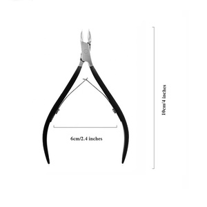 Vente en gros de pinces à ongles en acier dur de haute qualité, pinces à cuticules professionnelles pour la manucure - Product Image 2