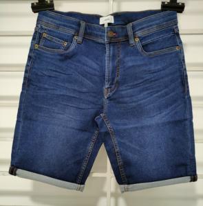 100% Cotton <b>Men's</b> <b>Smart</b> Casual Board <b>Shorts</b> Model's Breathable Design Elastic Waist Woven Bangladesh Washed Denim Plus Size - Product Image 1
