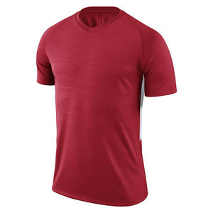 Camiseta deportiva para gimnasio de media manga para hombre, alta calidad, 100% poliéster, cómodo diseño elástico, personalizado, de talla grande, transpirable - Product Image 4