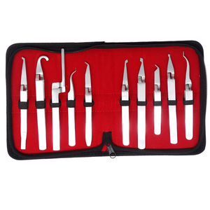 Pince à épiler orthodontique de placement de support dentaire à une main Action inverse Croix Teezers Différentes formes Instruments chirurgicaux - Product Image 1