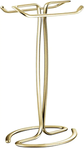 Soporte de anillo de toalla cromado de acero inoxidable pulido con soporte para decoración de baño moderna Diseño elegante con duradero y a prueba de herrumbre - Product Image 3