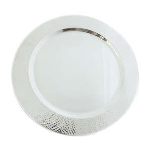 Assiette de présentation dorée de qualité alimentaire, faite à la main, de forme ronde, sous-assiette, vente chaude, assiette décorative pour mariage indien - Product Image 5