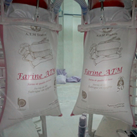 Farine de blé de qualité supérieure, polyvalente et saine, 50 kg, T55, riche en protéines, sans additifs, marque Mara Farine, certifiée Halal, mouture