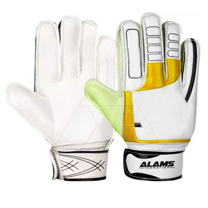 Gants de gardien de but en cuir professionnel de haute qualité, ajustables, antidérapants, fermeture à boucle et crochet, unisexe, service OEM, sport - Product Image 1