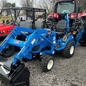 Tracteur agricole diesel 4x4 compact LS MT125 25 CV 2025 à prix abordable avec prise de force avant et arrière, en stock / livraison rapide - Product Image 3