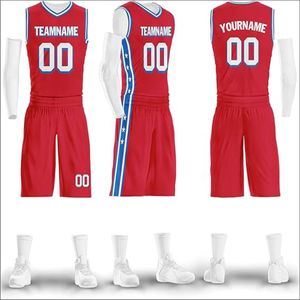 Maillot de basket-ball personnalisé pour hommes avec un numéro et un nom différents Maillot de basket-ball Impression numérique de haute qualité Uniforme respirant - Product Image 2