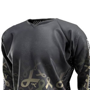 Meilleures ventes Maillot de paintball doux et confortable, respirant, sublimation personnalisée Maillot de paintball à bas prix - Product Image 3