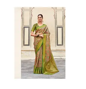 Indian Klaar Om Te Dragen Zijde Saree Sari Kanchipuram Zijde Saree Te Koop Beste Prijs Nog Geen Reviews