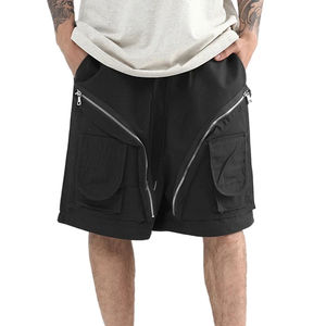 Pantalones Cortos Cargo de Trabajo para Hombre, Talla Grande, con Múltiples Bolsillos y Cremallera, Diseño Personalizado OEM de Alta Calidad 2025 - Product Image 3