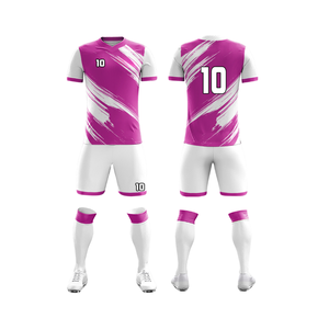 Uniforme de fútbol transpirable de talla grande para hombre, uniforme de fútbol al por mayor, uniforme de fútbol sostenible, material de poliéster con logotipo personalizado - Product Image 3
