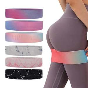 Bandes de fitness pour les fessiers en gros |   Bandes de résistance en tissu élastique Hip Circle pour les exercices des jambes et des fessiers - Product Image 1