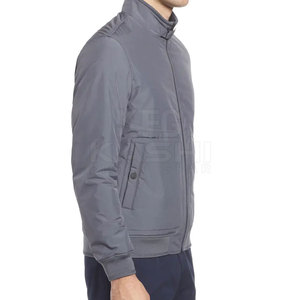 Chaqueta Bomber de Invierno para Hombre, con Cuello Alto y Logotipo Frontal, Tejido Transpirable y Ecológico, Diseño Personalizable - Product Image 4
