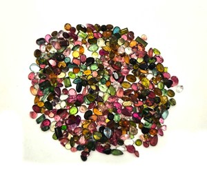 Natural Multi <b>Tourmaline</b> Mix Shape Cut Loose Gemstone Lot 3-6 MM 5 CT Multi <b>Tourmaline</b> Gemstone For Jewelry Making Stone - Product Image 5
