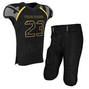 Conjunto de ropa deportiva Uniformes de fútbol americano ajustados de secado rápido para adultos/Senior/Junior Jersey de fútbol americano - Product Image 3