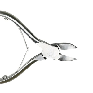 ที่ตัดเล็บมือเล็บเท้าสแตนเลสกันสนิม ระดับมืออาชีพ แบบสปริงคู่ ใช้งานลื่นไหล ปากกว้าง โค้งตรง - Product Image 5