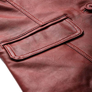 Veste en cuir de toile décontractée pour femmes de la dernière conception du fabricant professionnel en cuir de vachette respirant avec un style à la mode - Product Image 5