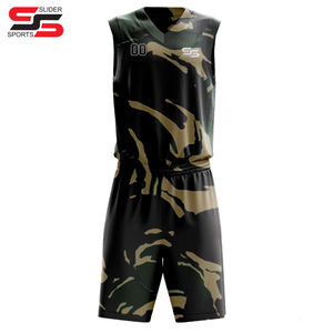 Uniforme de Baloncesto Unisex Slider Sports, 100% Poliéster, Bordado 3D, Impresión por Transferencia de Calor, Transpirable, Absorbe la Humedad - Product Image 1
