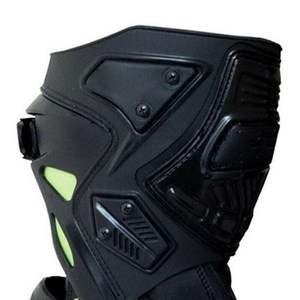 Botas de Motocicleta de Cuero para Hombre, Elegantes y a la Moda, Impermeables, Botas de Carreras, Zapatos de Motocicleta de Cuero para Conducir - Product Image 5