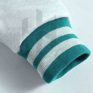 Veste de survêtement pour homme en couleur unie, nouvelle conception, 100% coton, col montant, chaleur hivernale, logo sur le devant - Product Image 4