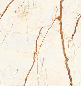 Carrelage mural et de sol en porcelaine ivoire moderne sans fin 60x120 CM, finition mate polie pour intérieur de villa, hôtel et appartement - Product Image 3