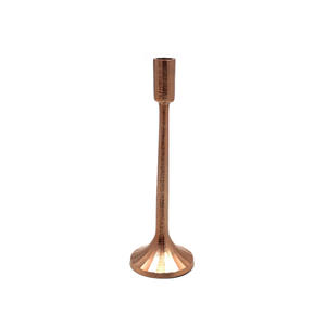 Bougeoir conique en métal argenté créatif simple de 22 mm pour les décorations de mariage et de Noël à la maison - Product Image 6