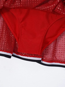 Disfraz de escuela secundaria, disfraces de porristas para niños y niñas, grupo de baile de porristas, competición deportiva, porristas - Product Image 6